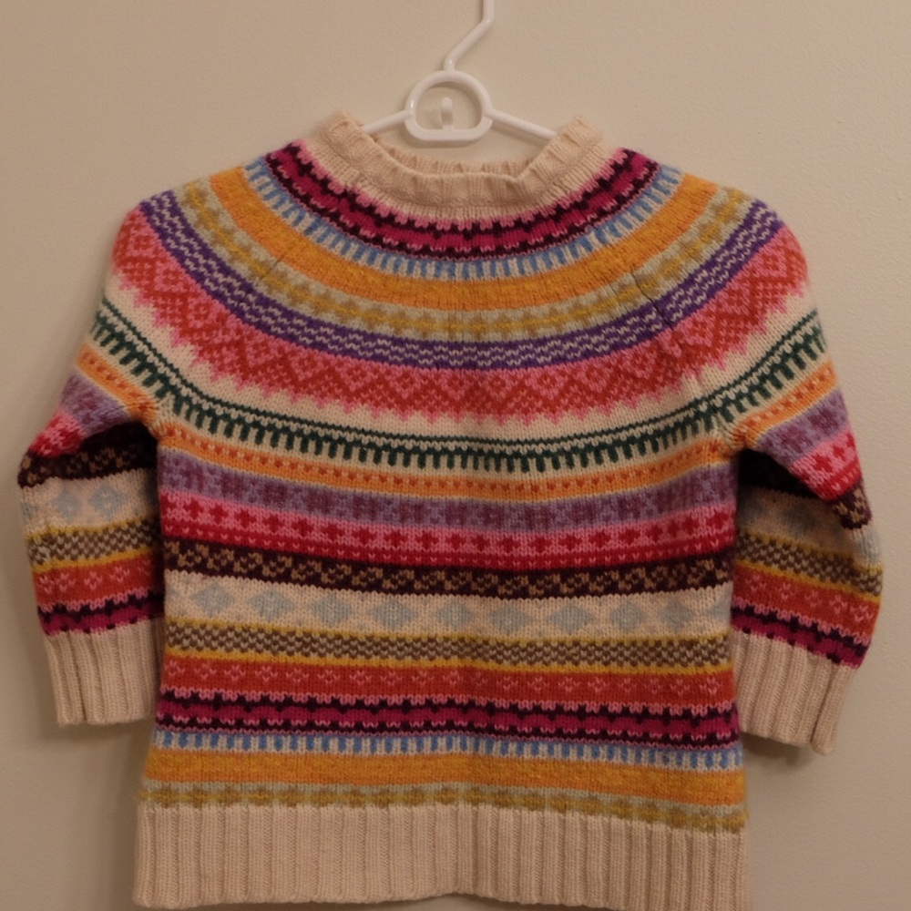 Gap “Crazy Fair Isle” Sweater